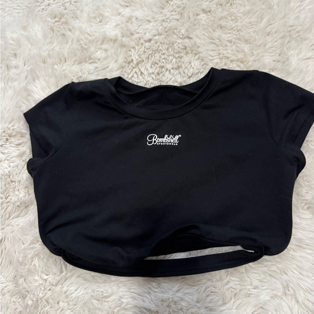 Bombshell Sportswear Black Women's Top